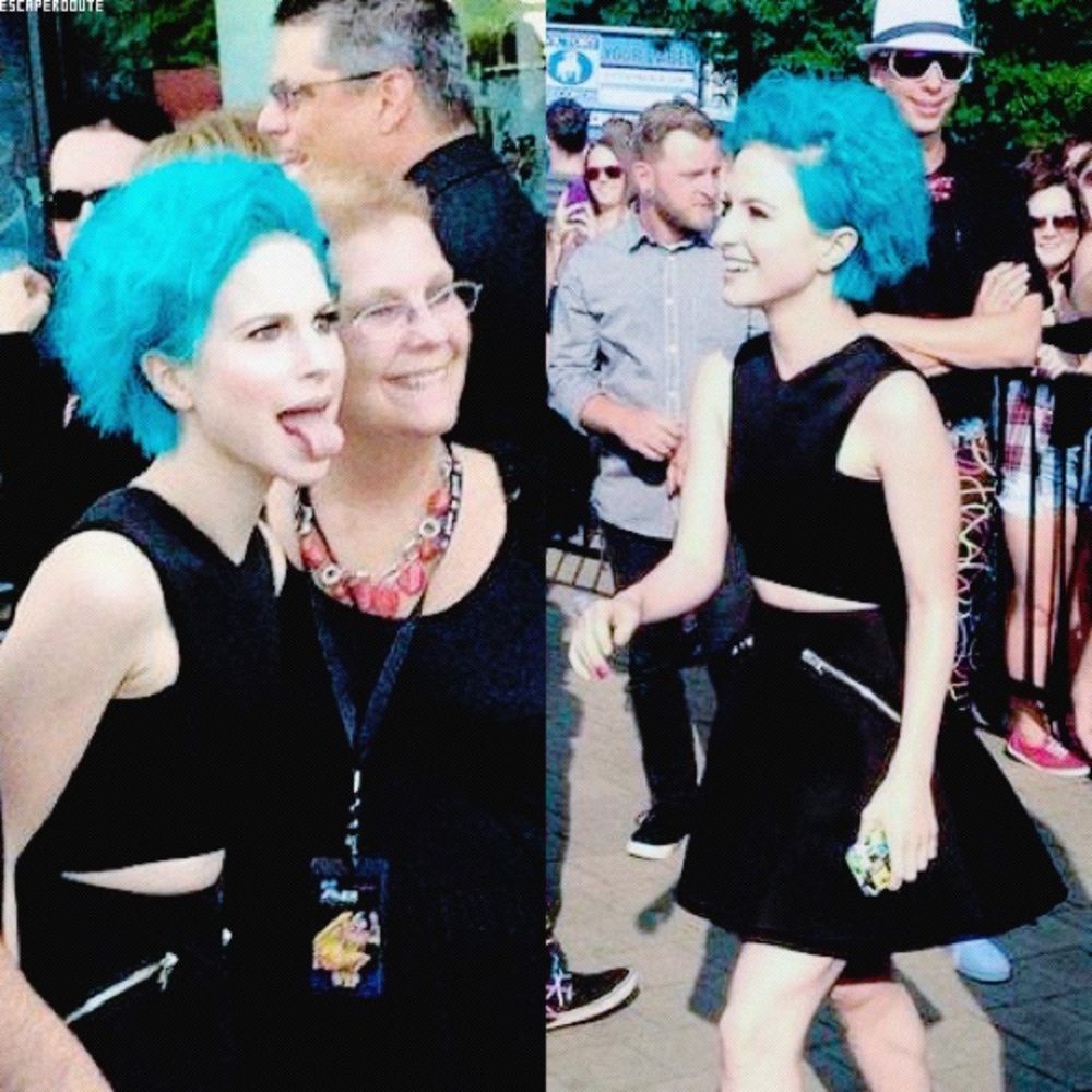 UNIF zipper dress as seen on Hayley Williams of Paramore